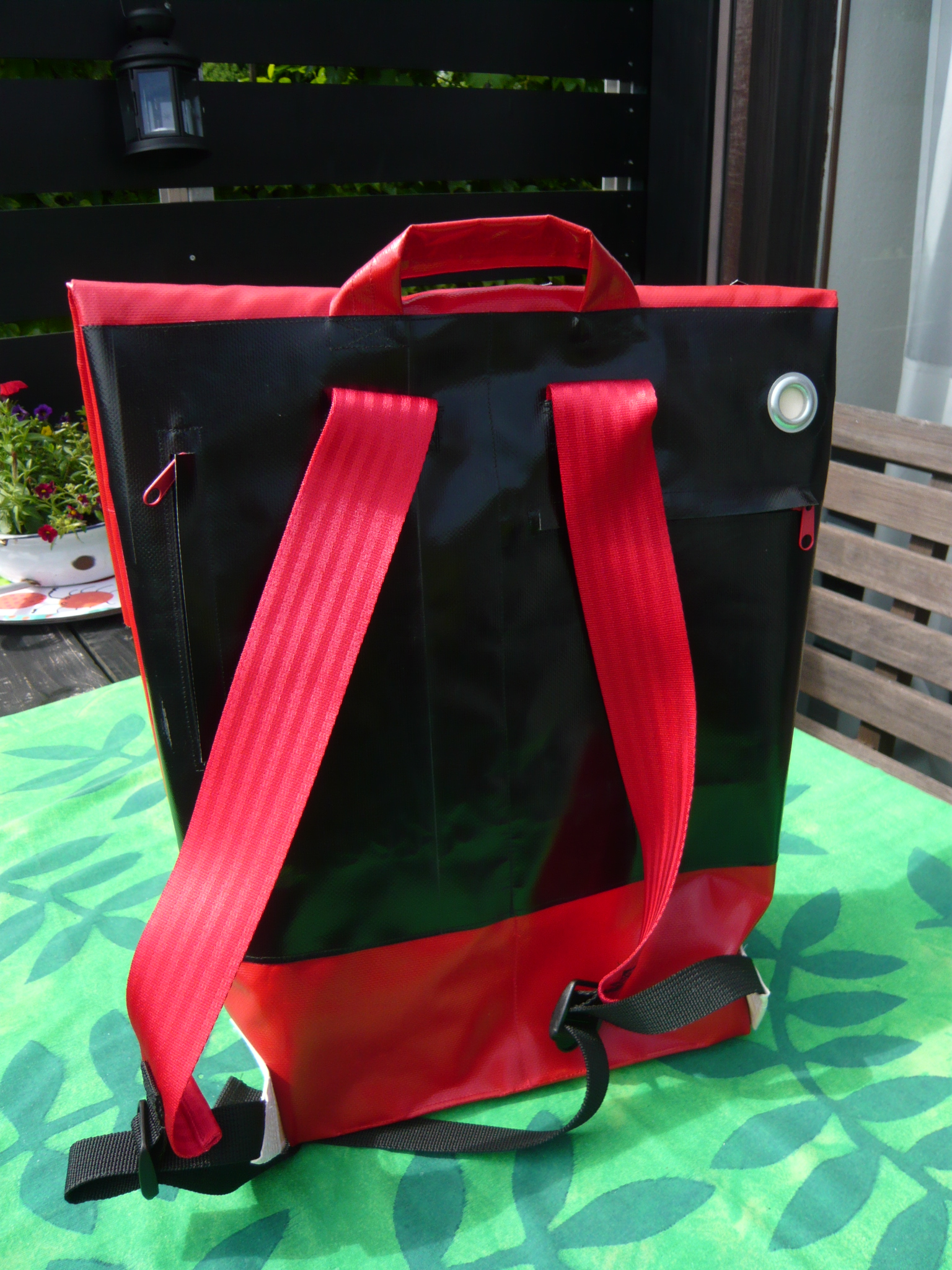 Rucksack R&uuml;ckseite